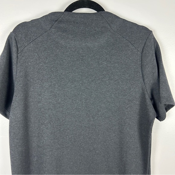 Arc´teryx Laina Knit Fleece Mock Neck Short Sleeve Shift Dress Medium Black - Picture 12 of 14